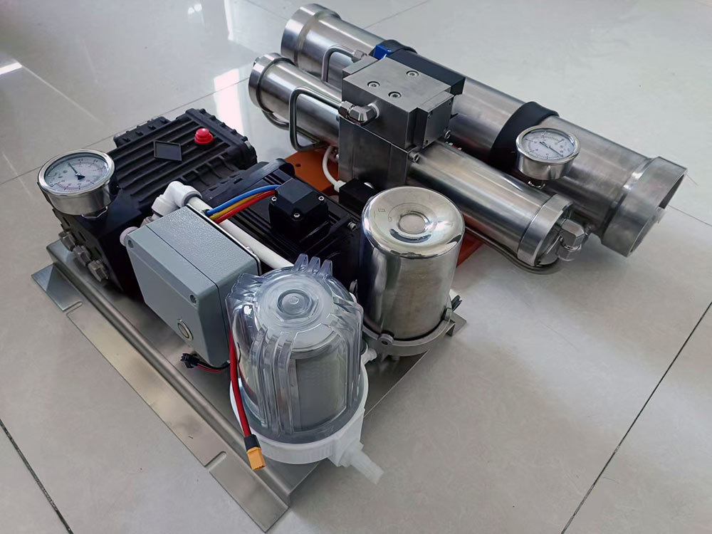 Patent:45L/h, 240W – Energy‑Saving Seawater Desalination Machine